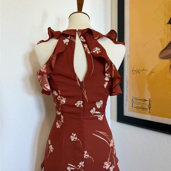 ASTR The Label Floral Ruffle Maxi Dress - Picture 8 of 12